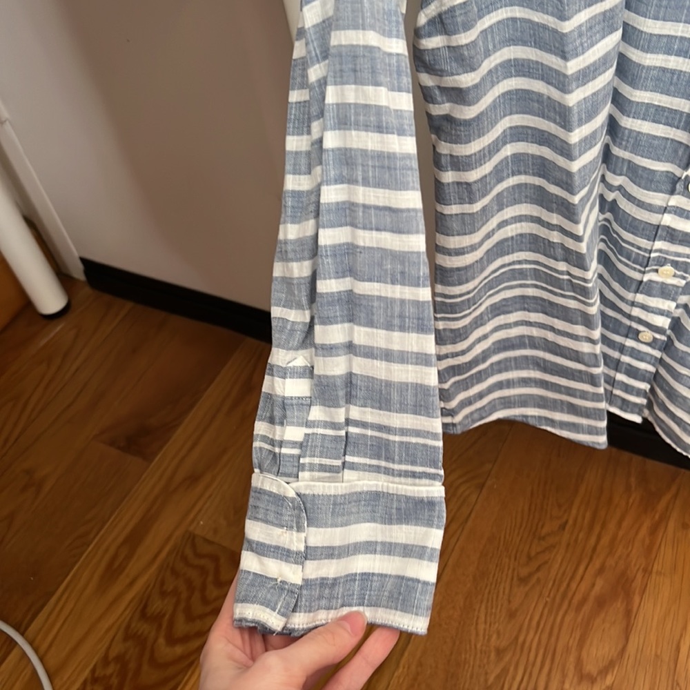 J. Crew Striped Button Down - Picture 4 of 4